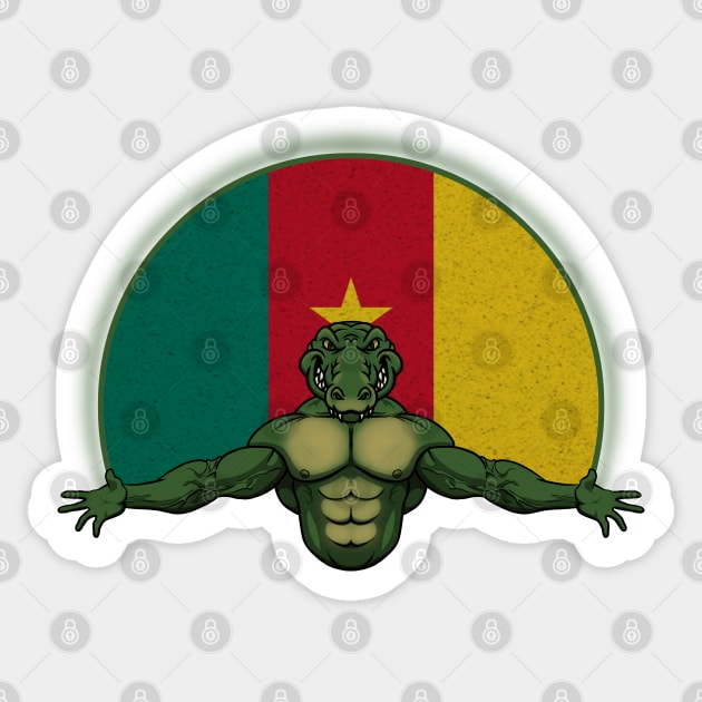 Gator Cameroon Sticker by RampArt